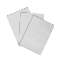Изображение  Disposable three-layer bib napkin Fortius Pro 33x41 cm (500 pcs/box) white