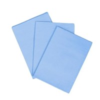 Изображение  Disposable three-layer bib napkin Fortius Pro 33x41 cm (500 pcs/box) blue