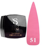 Изображение  Camouflage base for gel polish Steffani Cover Base No. 51, 50 ml, Volume (ml, g): 50, Color No.: 51