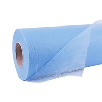 Зображення  Простирадла Polix Pro&Med (1 рулон) 0.6х100 м зі спанбонду блакитний, Розмір простирадла: 60 см * 100 м, Колір: Блакитний