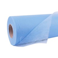 Изображение  Простыни Polix Pro&Med (1 рулон) 0.8х500 м из спанбонда голубой, Размер простыни: 80 см * 500 м, Вариант: Sky blue