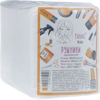 Изображение  Towels in pack Panni Mlada 40x70 cm (100 pcs/pack) spunlace 40 g/m2 smooth 