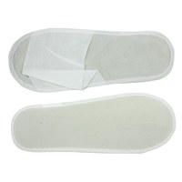 Изображение  Disposable slippers Panni Mlada (1 pair/pack) s. 40-44 white