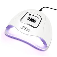 Изображение  Лампа для ногтей и шеллака SUN 5x Max UV+LED 80 Вт, Белая