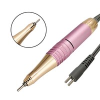 Изображение  Сменная ручка для фрезера S-215 30 000 об/мин (2 канальный разъем) 18V, розовая
