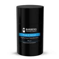 Изображение  Perfumed Deodorant Barbers Musk & Vetiver, 50 g