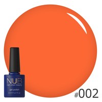 Изображение  Gel polish for nails NUB 8 ml No. 002, Volume (ml, g): 8, Color No.: 2