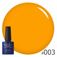 Изображение  Gel polish for nails NUB 8 ml No. 003, Volume (ml, g): 8, Color No.: 3