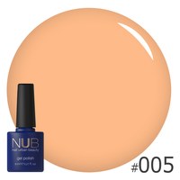 Изображение  Gel polish for nails NUB 8 ml No. 005, Volume (ml, g): 8, Color No.: 5