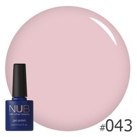 Изображение  Gel polish for nails NUB 8 ml № 043, Volume (ml, g): 8, Color No.: 43