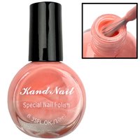 Изображение  Лак-краска для стемпинга Kand Nail для дизайна маникюра, 10 мл. Нежно-розовый, Объем (мл, г): 10, Вариант: Soft Pink