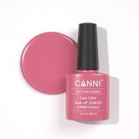 Изображение  Gel polish CANNI 234 pastel dark pink, 7.3 ml, Volume (ml, g): 44992, Color No.: 234