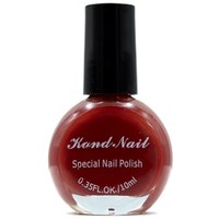 Изображение  Paint for stamping for nails Kand Nail 10 ml – Burgundy