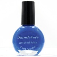 Изображение  Краска для стемпинга для ногтей Kand Nail 10 мл — Голубая