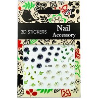Изображение  Наклейки 3D для дизайна ногтей Nail Accessory — A-186