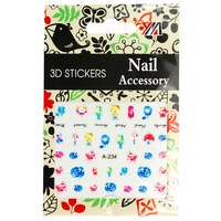 Изображение  Nail Accessory 3D Stickers – A-234