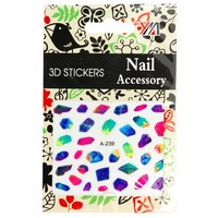Изображение  Nail Accessory 3D Nail Art Stickers – A-239