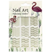 Зображення  Наклейки для дизайну нігтів Nail Art Professional Stickers DP 306