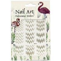 Зображення  Наклейки для дизайну нігтів Nail Art Professional Stickers DP 312