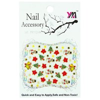 Зображення  Наклейки для дизайну нігтів Nail Accessory 3D Design № 02