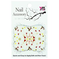 Изображение  Наклейки для дизайна ногтей Nail Accessory 3D Design № 04