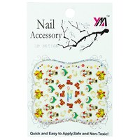 Изображение  Наклейки для дизайна ногтей Nail Accessory 3D Design № 08