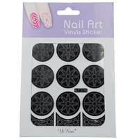 Изображение  Трафарет для маникюра Nail Art Vinyls Sticker — NF-314