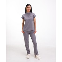 Изображение  Medical women's suit Sydney gray s. 42, "WHITE COAT" 497-328-677, Size: 42, Color: grey