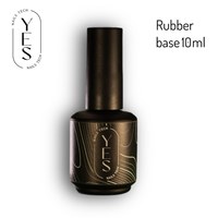 Зображення  База для гель-лаку YES Clear Base Rubber, 10 мл