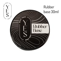 Зображення  База для гель-лаку YES Clear Base Rubber, 30 мл