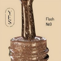 Изображение  YES Gel polish Flash No.09, 6 ml, Volume (ml, g): 6, Color No.: 9