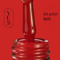 Зображення  Гель-лак для нігтів YES Gel polish №096, 6 мл, Об'єм (мл, г): 6, Цвет №: 096