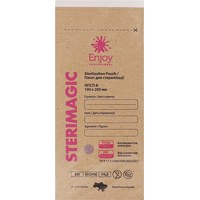 Зображення  Крафт-пакет для стерилізації Enjoy Professional SteriMagiс ППСП-К 100Х200 мм, 50 шт/пачка