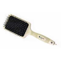 Изображение  Massage brush Hairway Organica 08448 beige, 13 rows, soft rubber cushion – ECO – NEW