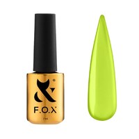 Изображение  Top for gel polish without sticky layer with stained glass effect F.O.X Rainbow Top #005, 7 ml, Volume (ml, g): 7, Color: 5