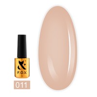 Изображение  Camouflage base for nails F.O.X Tonal Cover Base No. 011, 7 ml, Volume (ml, g): 7, Color No.: 11