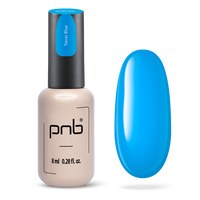 Изображение  Гель конструирующий PNB Sculpting Strong Iron Gel Neon Blue, 8 мл, Объем (мл, г): 8, Цвет №: Neon Blue