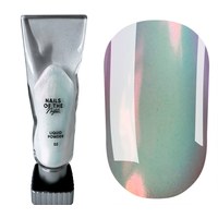 Зображення  Рідка втирка Nails of the Day Liquid powder 02 з переливом від зеленого до червоно–рожевого, 5 г