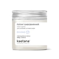 Изображение  Пилинг для лица Kaetana "Хлопковый", нежное отшелушение эпидермиса, 100 г, Объем (мл, г): 100