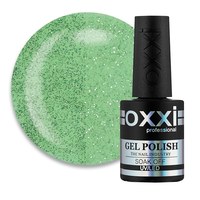 Изображение  Camouflage base with shimmer, reflective, Oxxi Professional Electric Base №06, light green, 10 ml, Volume (ml, g): 10, Color No.: 6