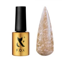 Изображение  Gel polish for nails with pearl effect F.O.X Aurora No.001, 7 ml, Volume (ml, g): 7, Color No.: 1