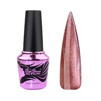 Изображение  Nail Gel Polish Elise Braun Korean Cat No.11 Pink jasper with mother-of-pearl, 10 ml, Volume (ml, g): 10, Color No.: 11