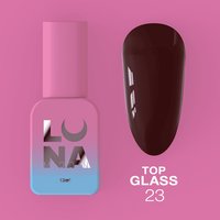 Изображение  Топ для гель-лака LUNAMoon Top Glass №23, 13 мл, Объем (мл, г): 13, Вариант: 23