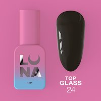 Изображение  Топ для гель-лака LUNAMoon Top Glass №24, 13 мл, Объем (мл, г): 13, Вариант: 24
