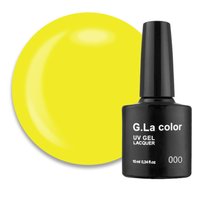 Изображение  Гель-лак G. La Color UV Gel Lacquer Luminous №227 лимонный неоновый, 10 мл, Объем (мл, г): 10, Цвет: 227