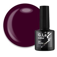 Изображение  G. La Color New gel polish №053 Plum Wine, 10 ml, Volume (ml, g): 10, Color No.: 53