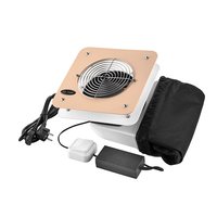 Изображение  Вытяжка для маникюра встраиваемая Air Max V7 Pro с бежевой матовой панелью, 65 Вт