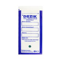 Изображение  Sterilization bags Dezik 100x200 mm with 4 class indicator transparent, 50 pcs