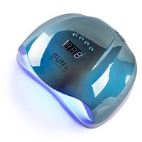 Изображение  Лампа для ногтей и шеллака SUN X UV+LED 54 Вт, Зеркально голубая