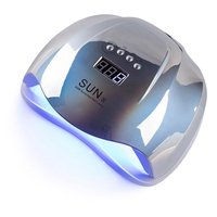 Изображение  Лампа для ногтей и шеллака SUN X UV+LED 54 Вт, Зеркально серая